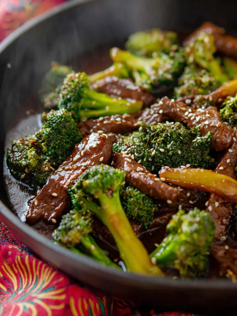 Fast and Saucy Beef and Broccoli First Image