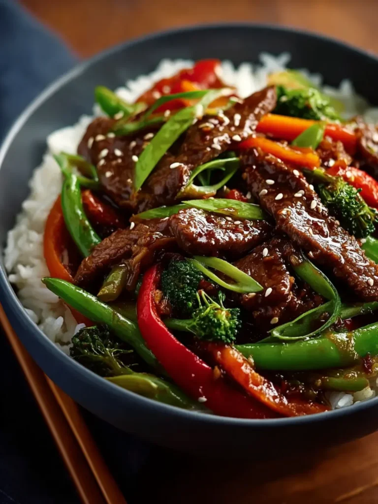Ginger Beef Stir Fry First Image