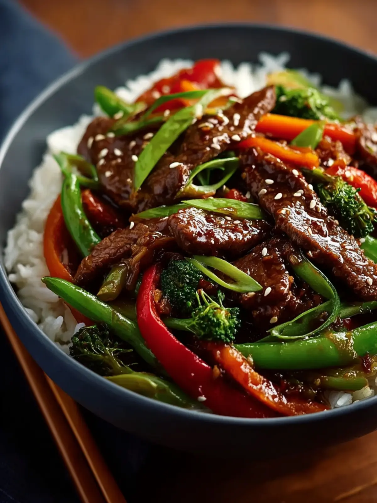 Ginger Beef Stir Fry First Image