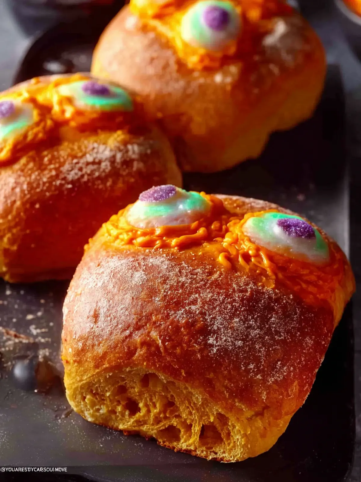 Pumpkin Bread Rolls First Image