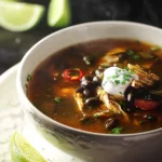 Southwest Black Bean Chicken Soup First Image