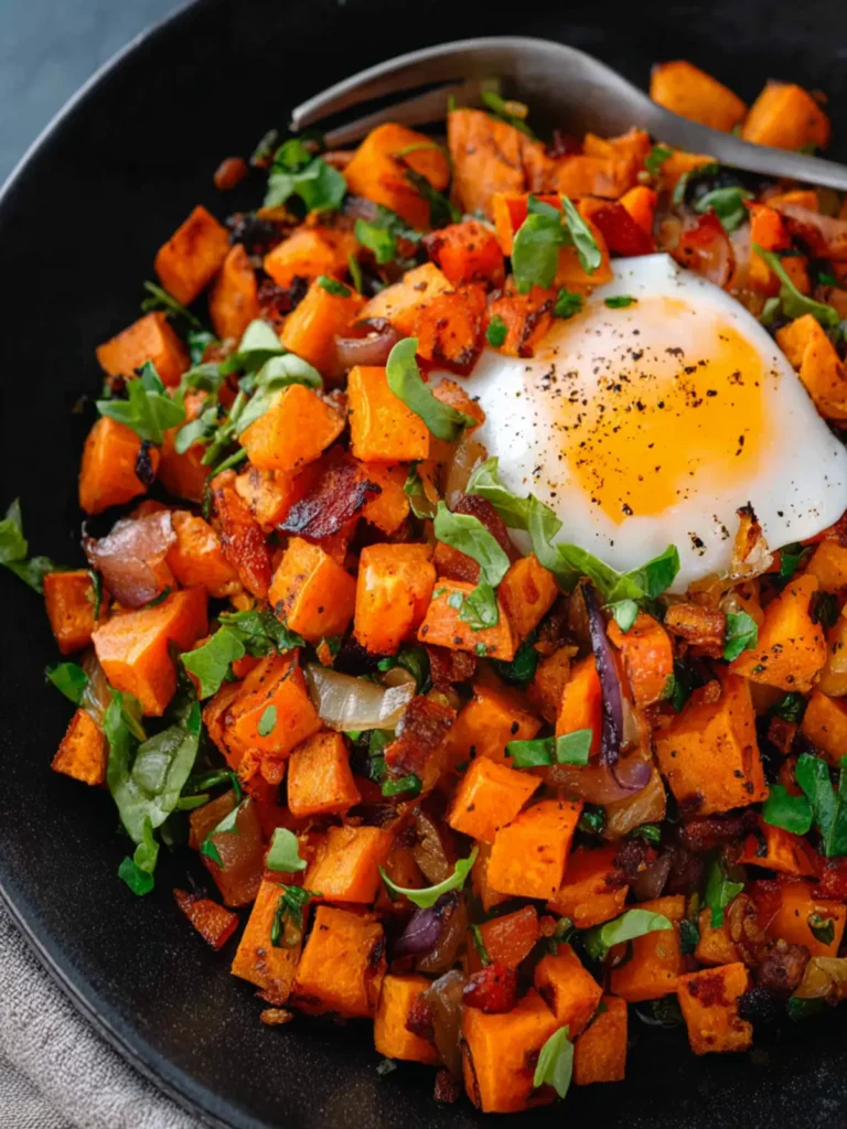 Sweet Potato Breakfast Hash (Vegetarian) First Image