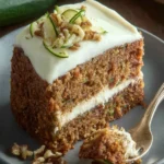 Zucchini Cake with Cream Cheese Frosting First Image
