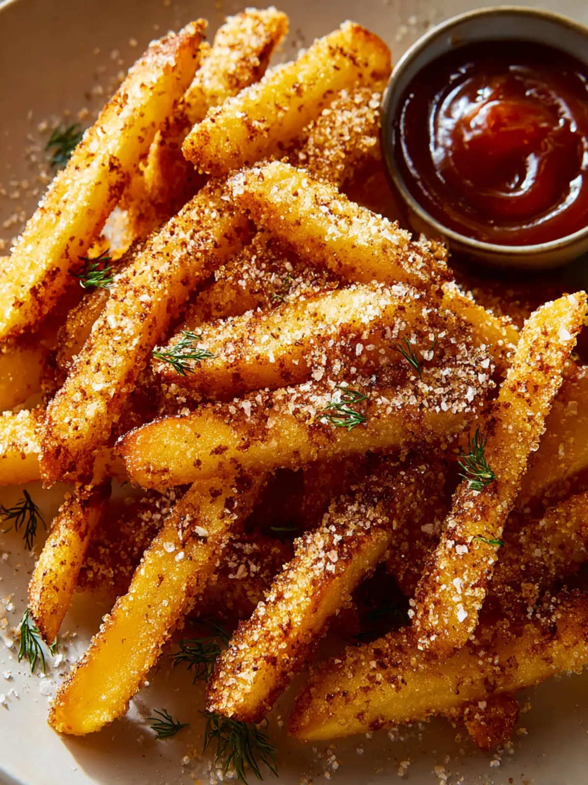 Air Fryer Apple Fries First Image
