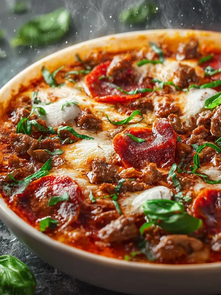 Beef Pizza Soup First Image