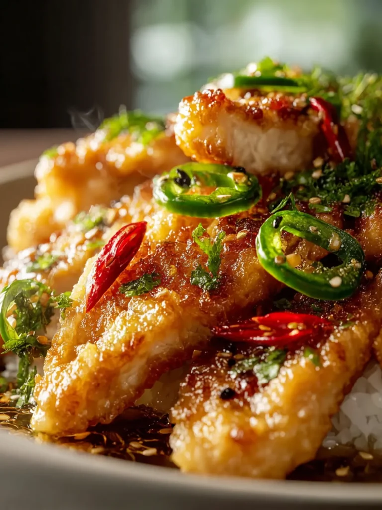 Hawaiian Garlic Chicken First Image