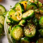 Keto Cucumber Salad First Image