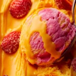 Mango Strawberry Frozen Yogurt First Image