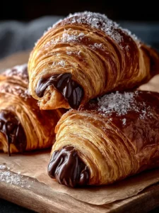 easy chocolate croissants First Image