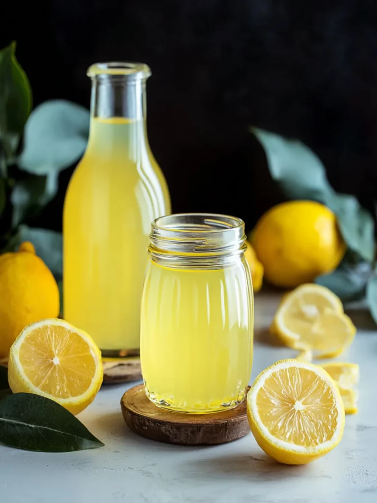 homemade limoncello First Image