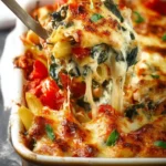 spinach ricotta pasta bake First Image